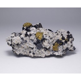 Chalcopyrite, Sphalerite and Pyrite Animon Mine, Peru M05096